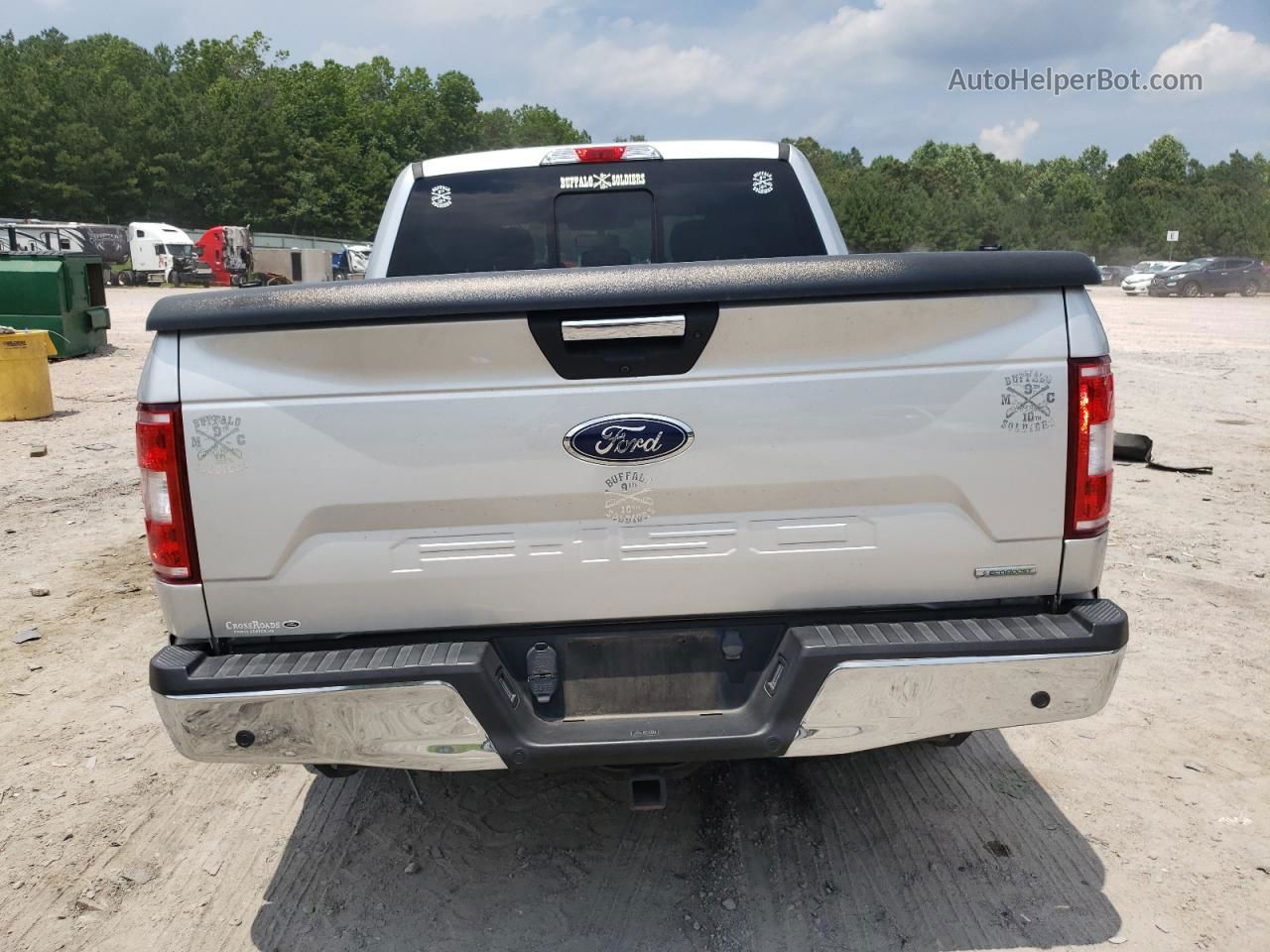 2019 Ford F150 Supercrew Серебряный vin: 1FTEW1CP9KFA09282