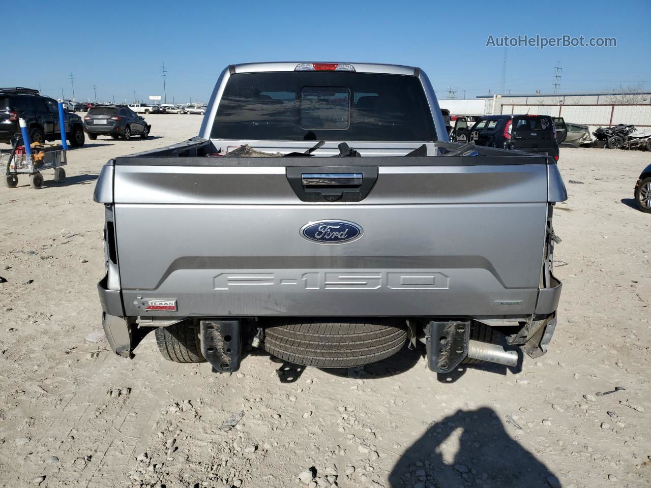 2020 Ford F150 Supercrew Серебряный vin: 1FTEW1CP9LKF01819