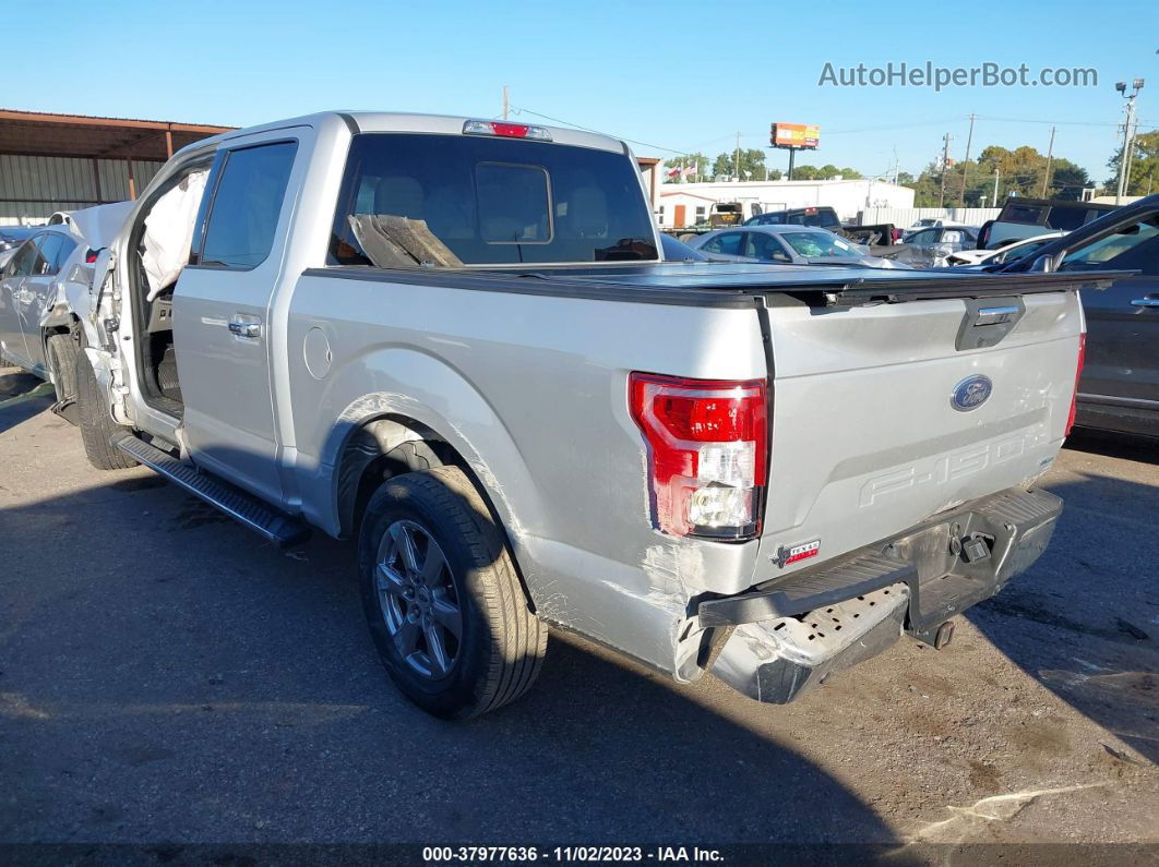 2019 Ford F-150 Xlt Silver vin: 1FTEW1CPXKKC09689