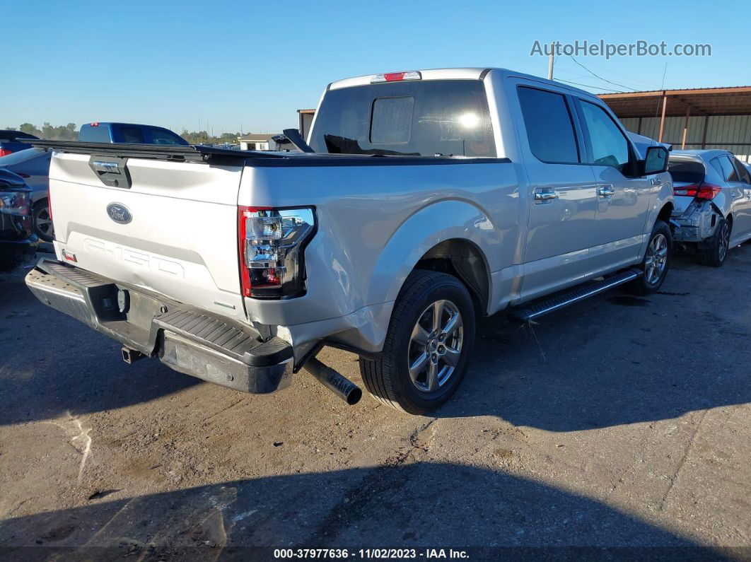 2019 Ford F-150 Xlt Silver vin: 1FTEW1CPXKKC09689