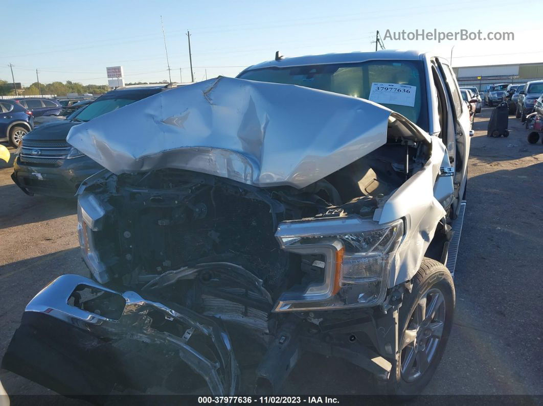 2019 Ford F-150 Xlt Silver vin: 1FTEW1CPXKKC09689