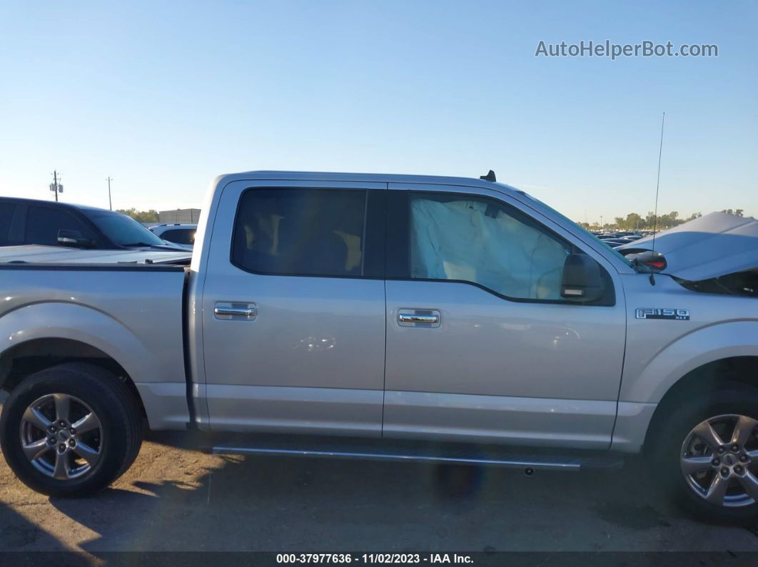 2019 Ford F-150 Xlt Silver vin: 1FTEW1CPXKKC09689