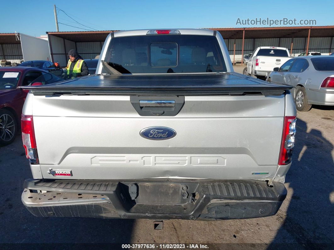 2019 Ford F-150 Xlt Silver vin: 1FTEW1CPXKKC09689