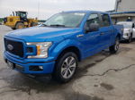 2019 Ford F150 Supercrew Синий vin: 1FTEW1CPXKKC45916