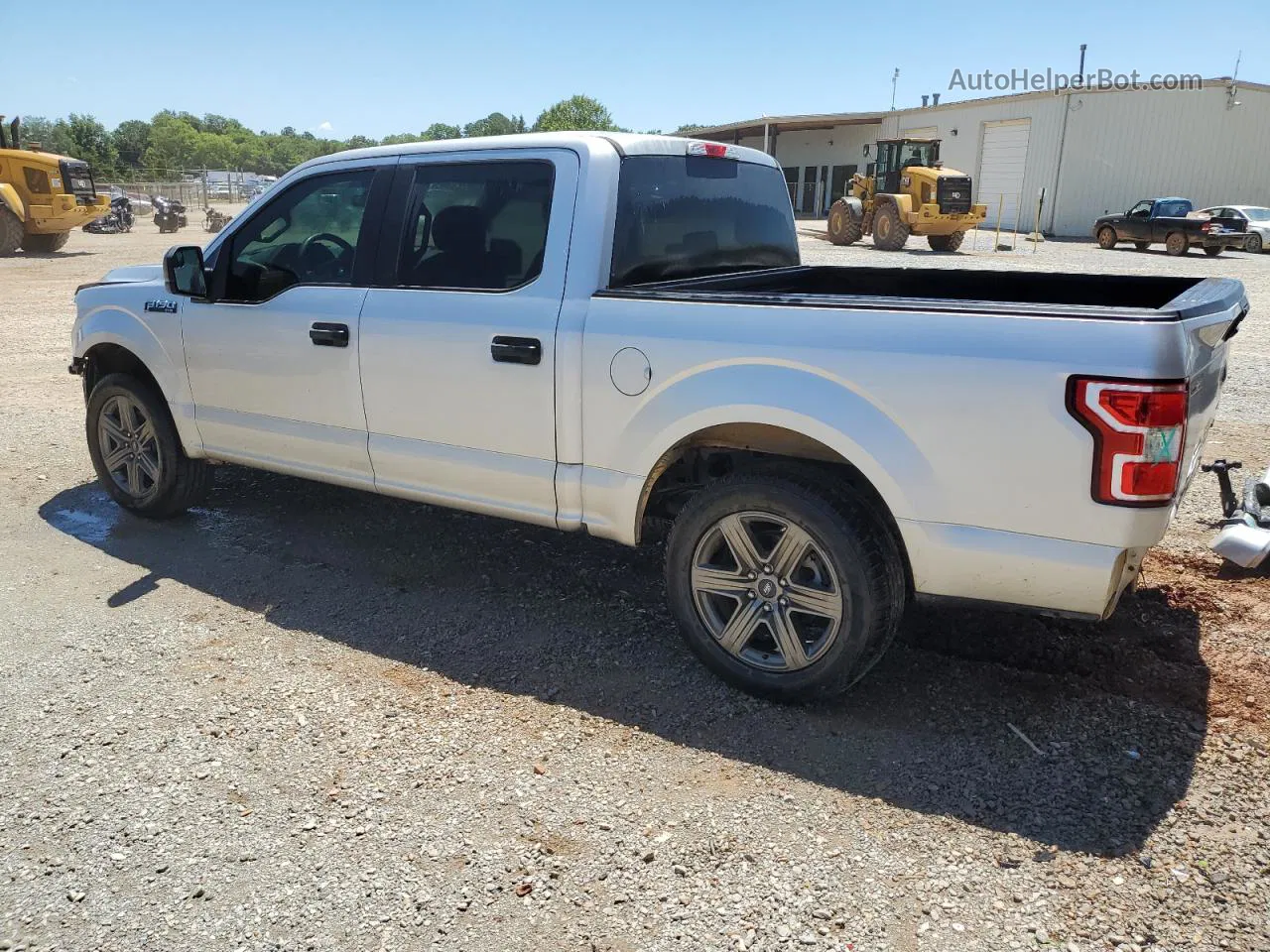 2019 Ford F150 Supercrew Silver vin: 1FTEW1CPXKKD80832