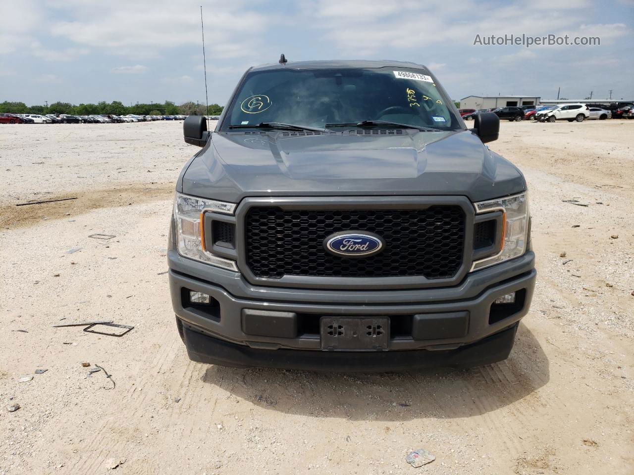 2020 Ford F150 Supercrew Gray vin: 1FTEW1CPXLFB46832