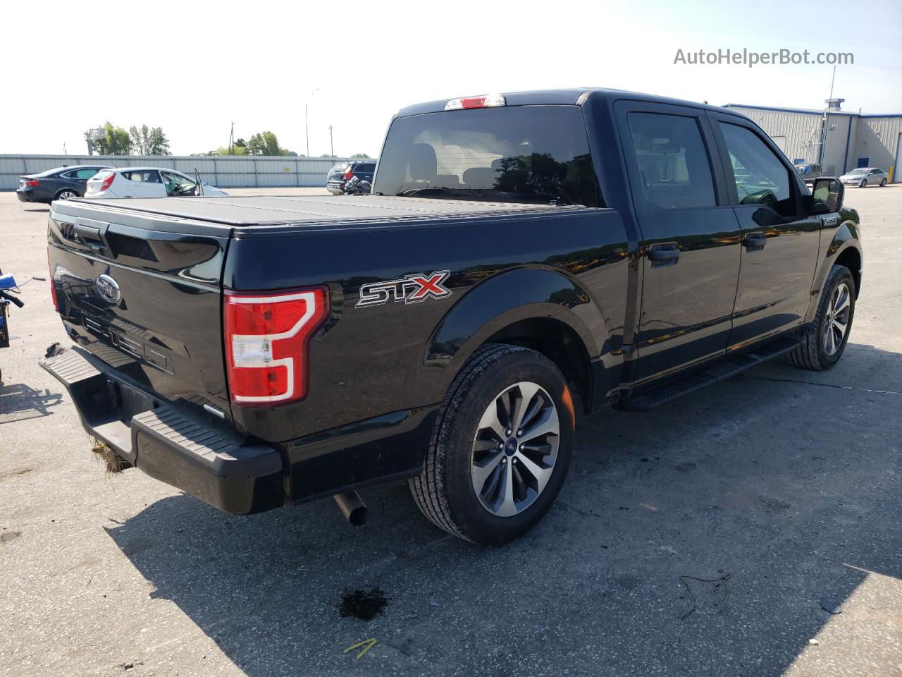 2020 Ford F150 Supercrew Black vin: 1FTEW1CPXLFC63195