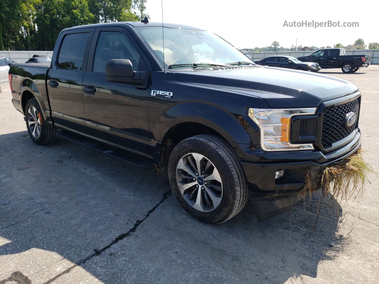 2020 Ford F150 Supercrew Black vin: 1FTEW1CPXLFC63195