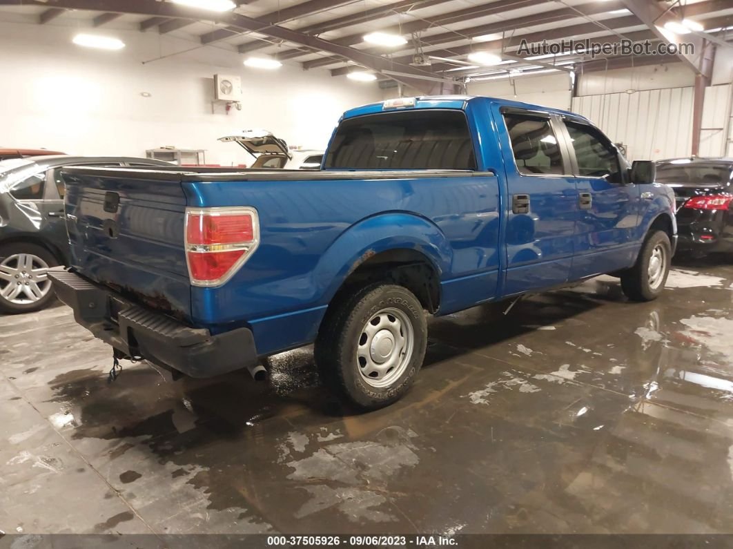 2010 Ford F-150 Xl Blue vin: 1FTEW1CWXAFB90723