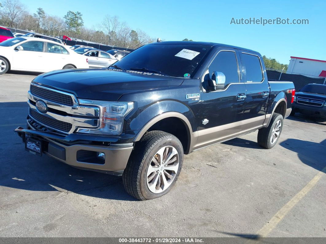 2019 Ford F-150 King Ranch Black vin: 1FTEW1E40KFB49174