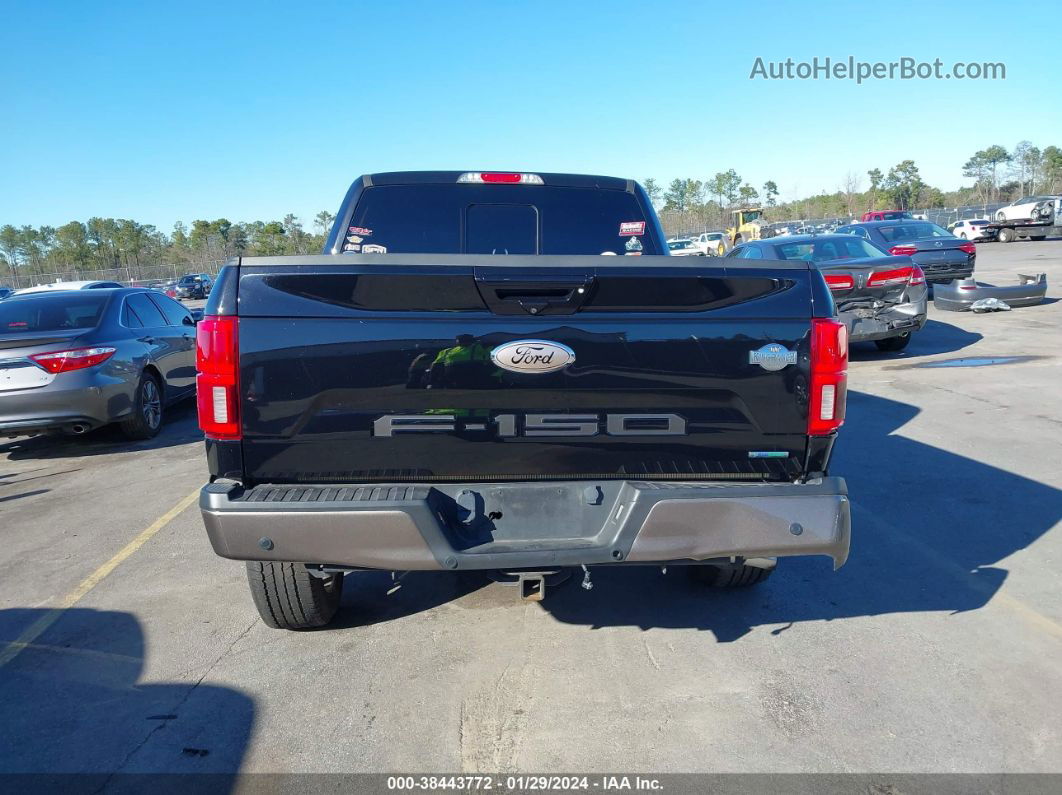 2019 Ford F-150 King Ranch Black vin: 1FTEW1E40KFB49174