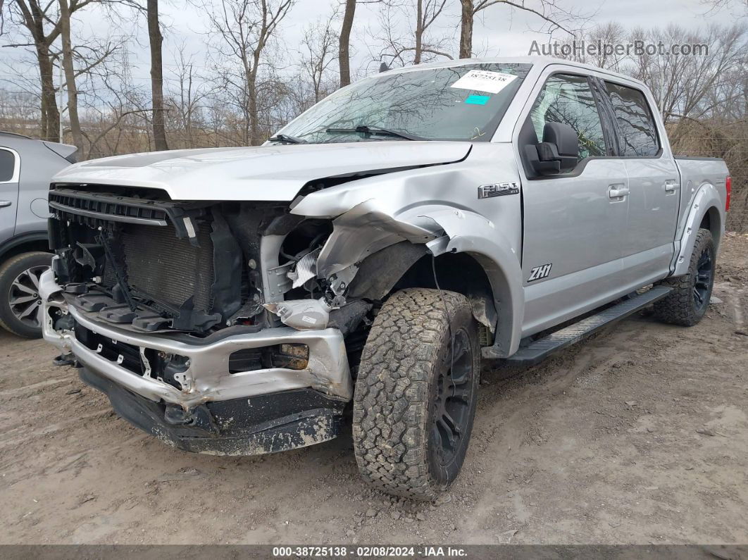 2019 Ford F-150 Xlt Silver vin: 1FTEW1E40KFD06847