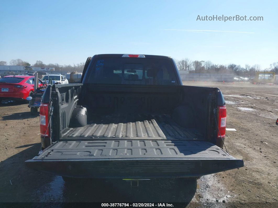 2019 Ford F-150 Xlt Black vin: 1FTEW1E40KKE28843