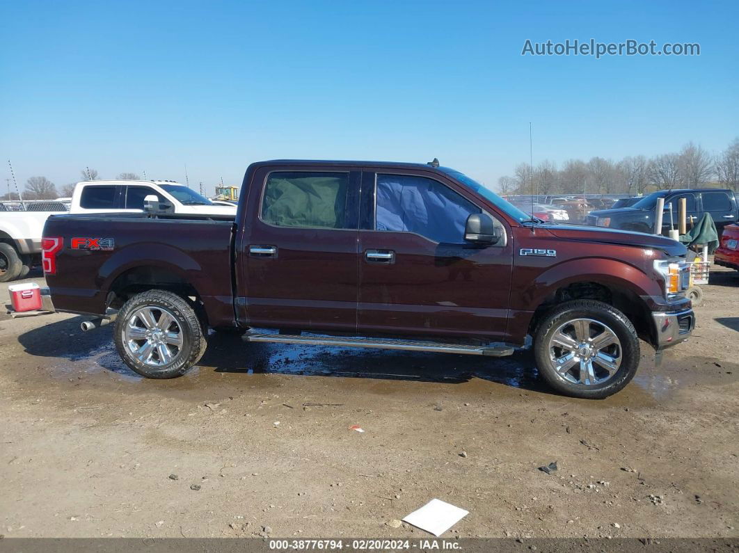 2019 Ford F-150 Xlt Black vin: 1FTEW1E40KKE28843