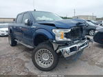 2019 Ford F-150 Xlt Blue vin: 1FTEW1E40KKE76441