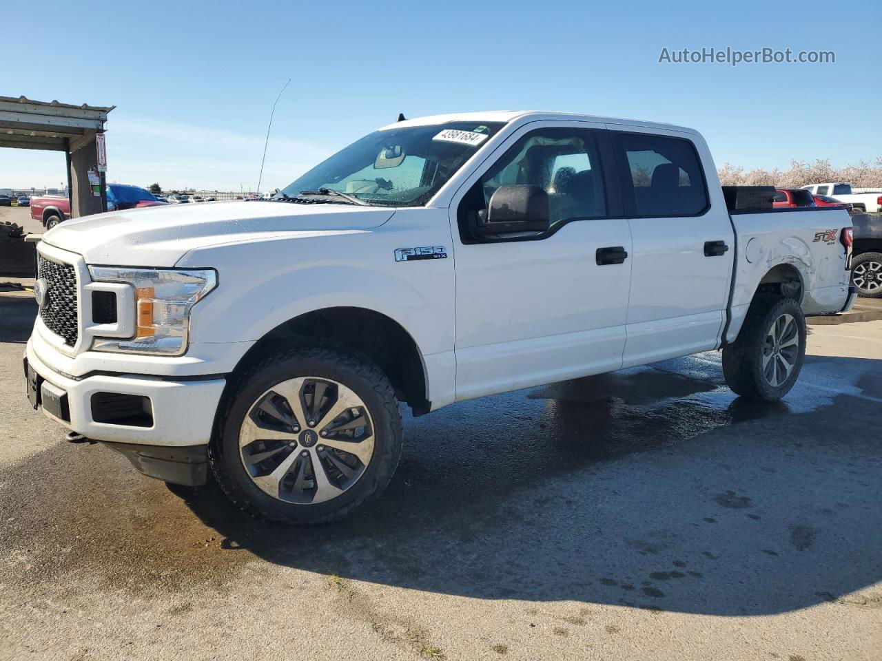 2020 Ford F150 Supercrew White vin: 1FTEW1E40LKD10986