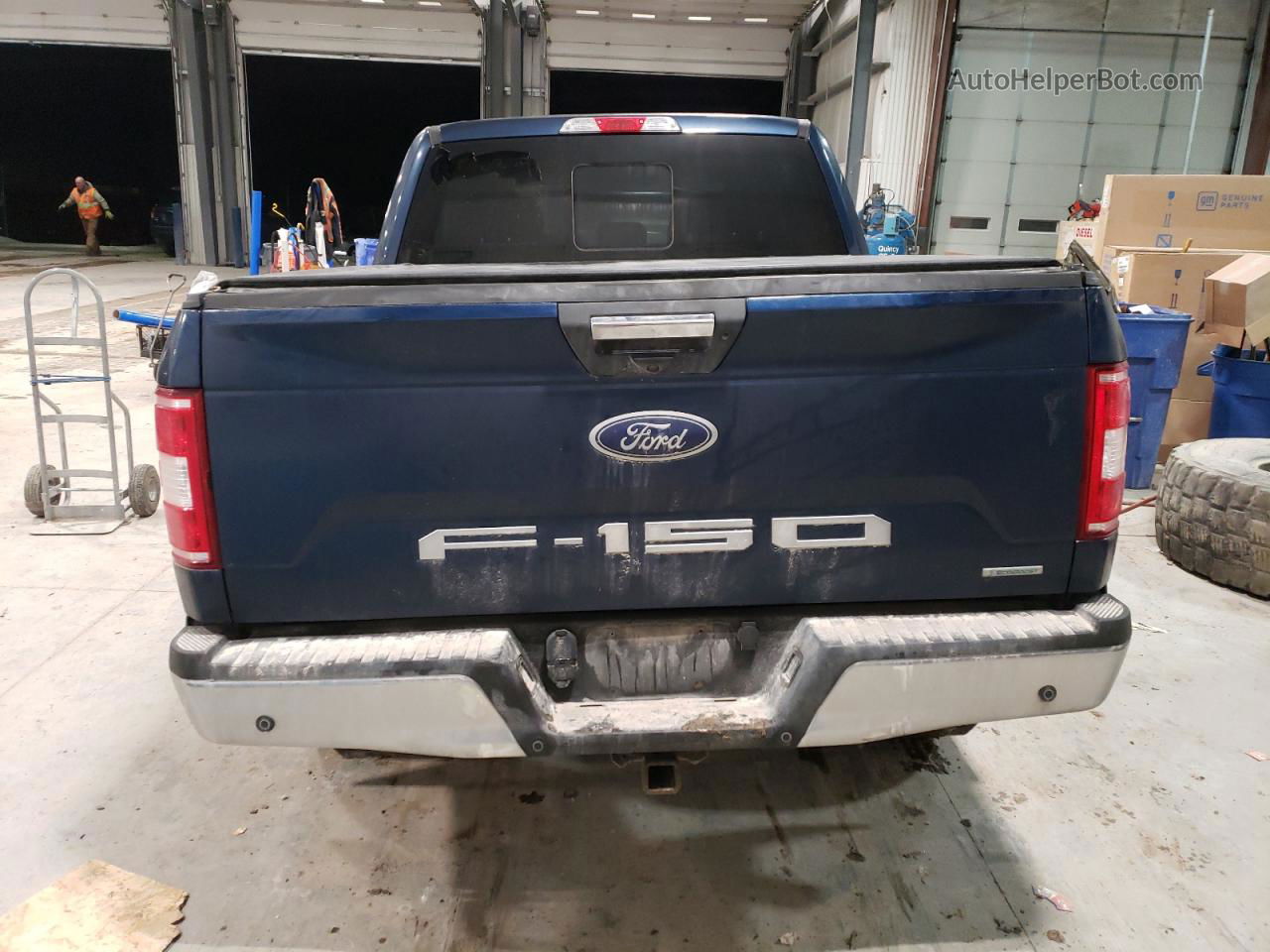 2020 Ford F150 Supercrew Blue vin: 1FTEW1E40LKD32227