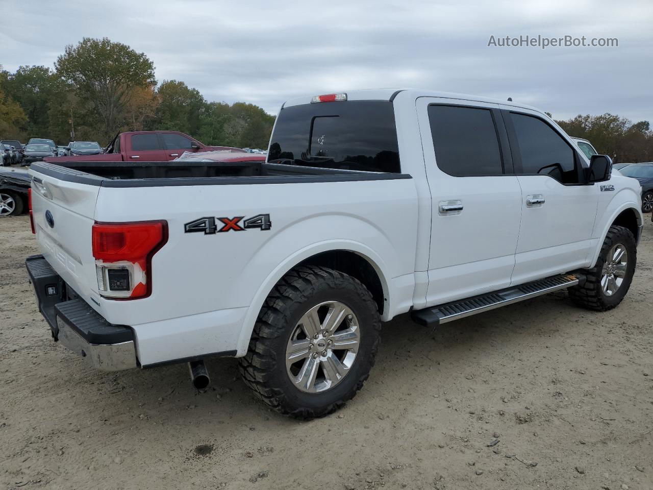 2020 Ford F150 Supercrew White vin: 1FTEW1E40LKD36651