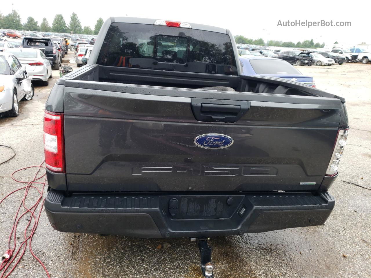 2019 Ford F150 Supercrew Gray vin: 1FTEW1E41KFB02526