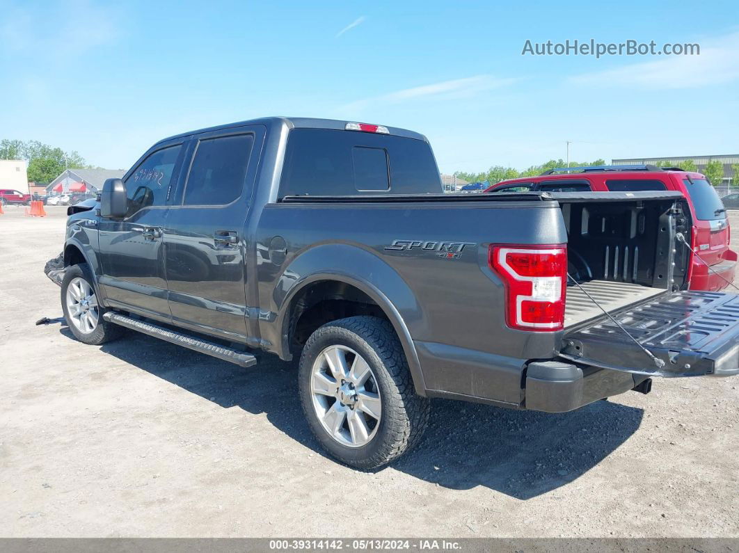 2019 Ford F-150 Xlt Gray vin: 1FTEW1E41KFC98435