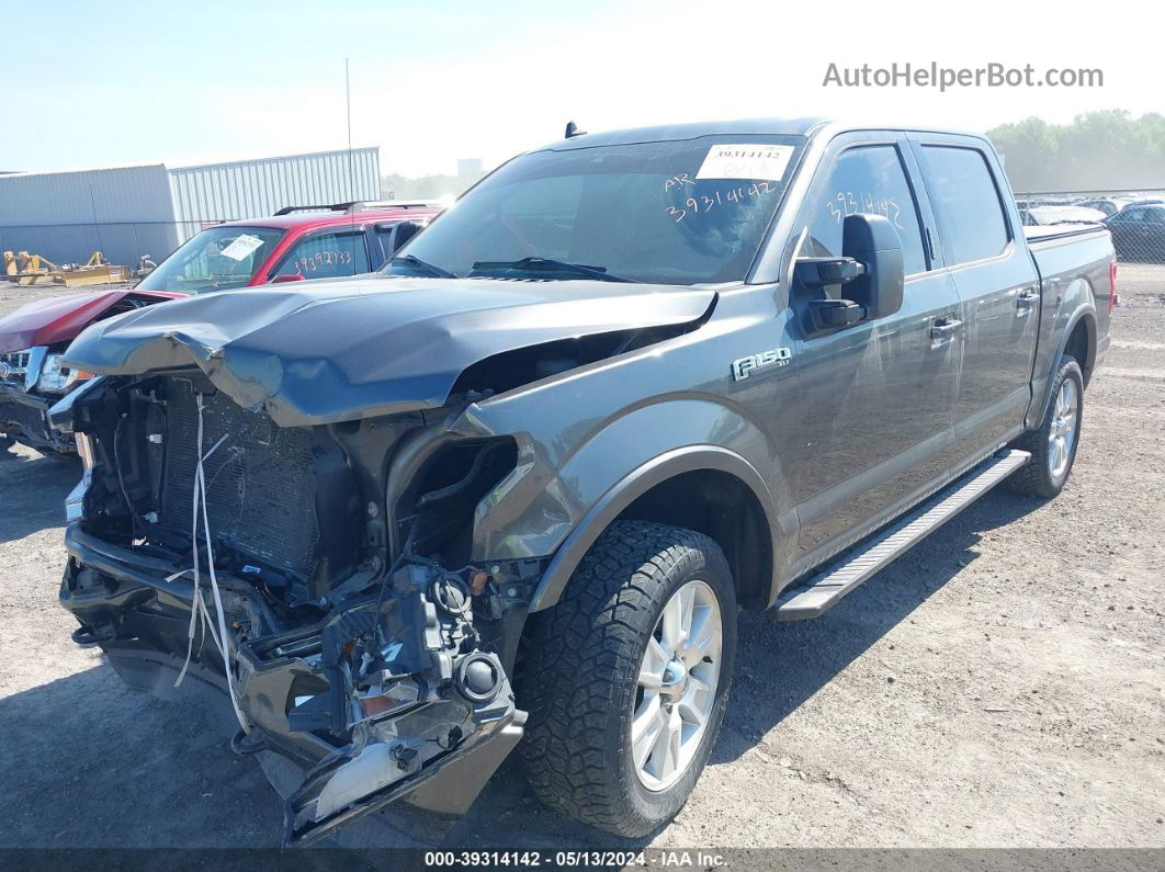 2019 Ford F-150 Xlt Gray vin: 1FTEW1E41KFC98435