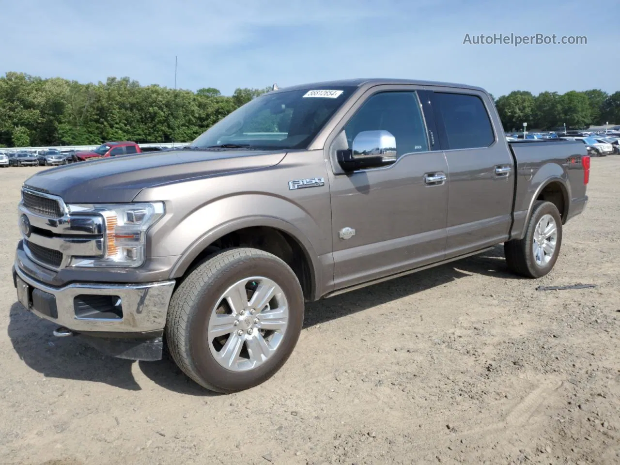 2020 Ford F150 Supercrew Tan vin: 1FTEW1E41LFB17917