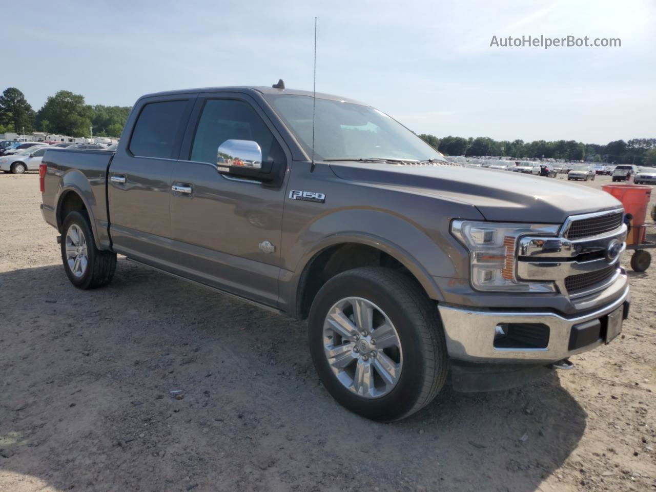 2020 Ford F150 Supercrew Tan vin: 1FTEW1E41LFB17917