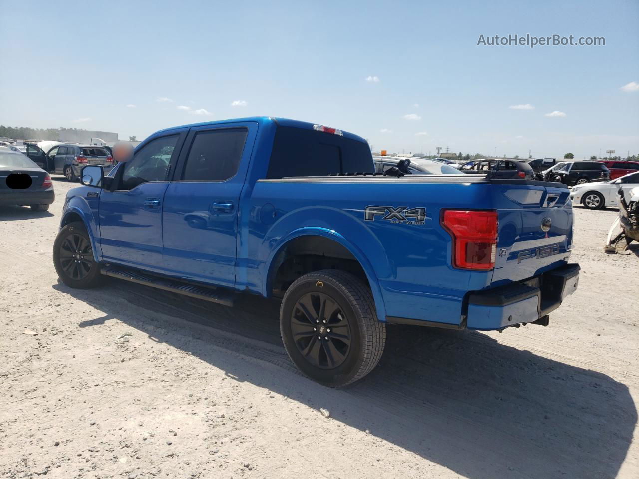 2020 Ford F150 Supercrew Blue vin: 1FTEW1E41LFB19599