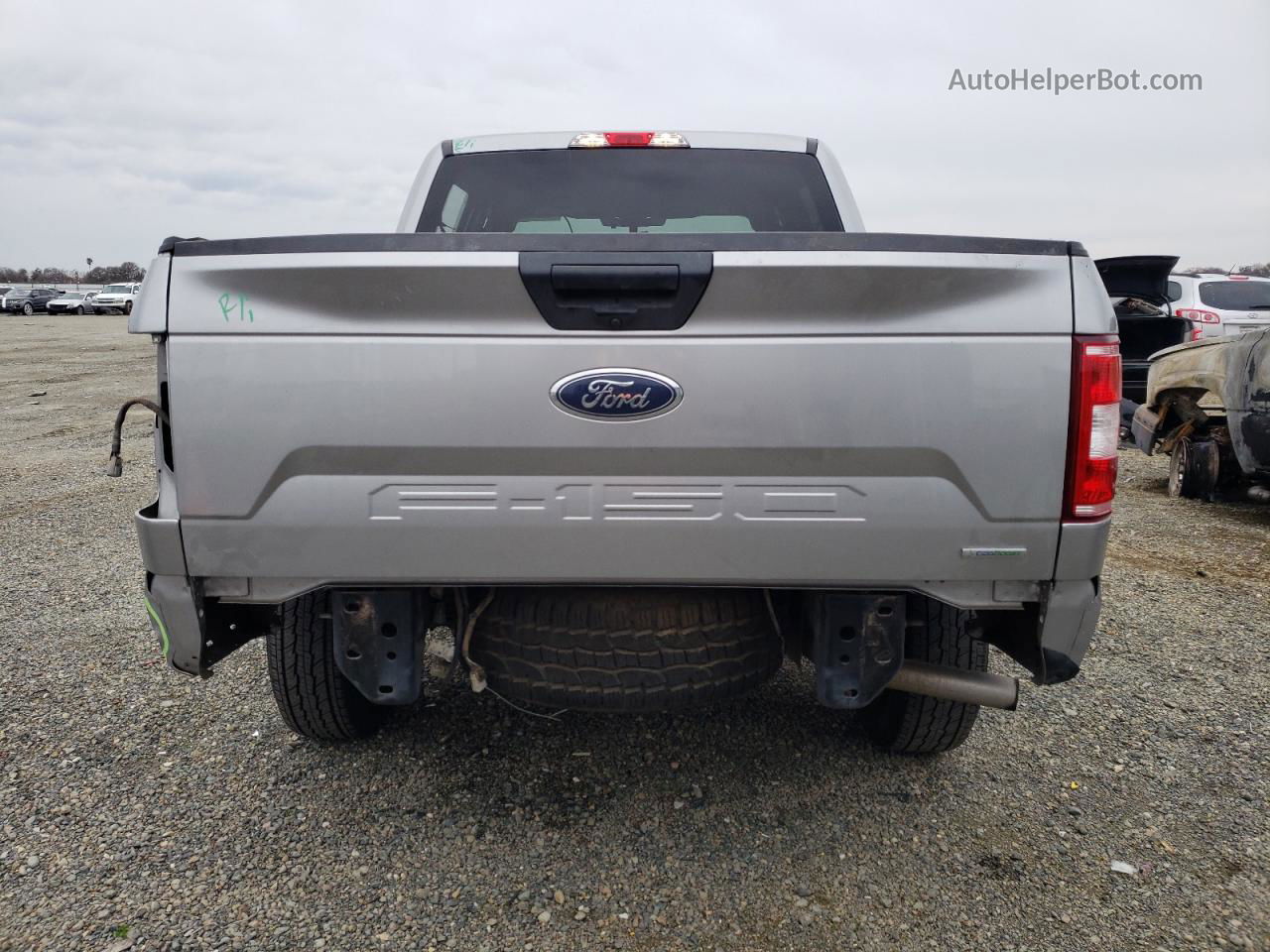 2020 Ford F150 Supercrew Silver vin: 1FTEW1E41LKE08411