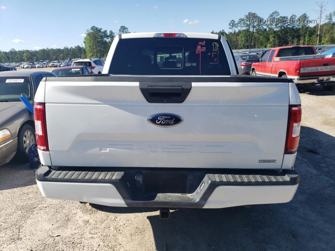 2019 Ford F150 Supercrew White vin: 1FTEW1E42KFA56611