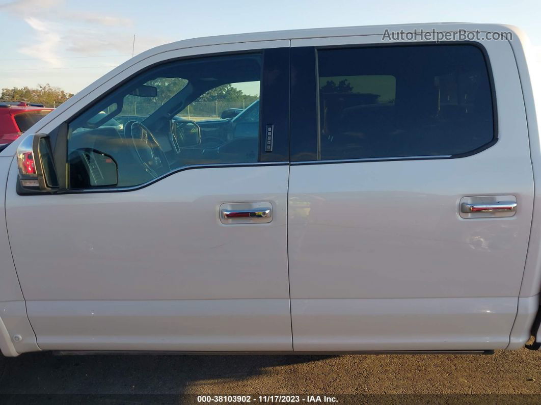 2019 Ford F-150 Platinum White vin: 1FTEW1E43KFA95885