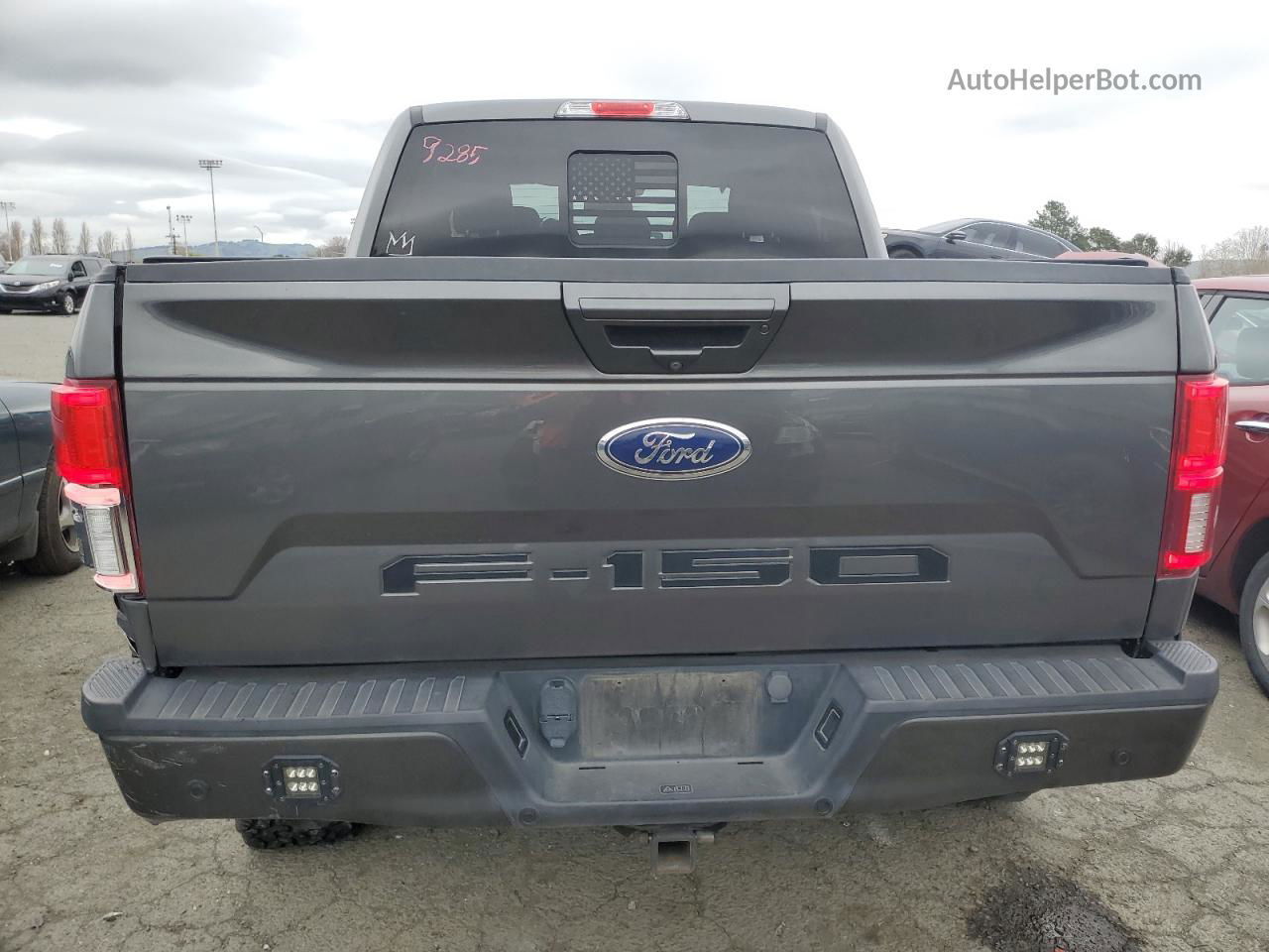 2019 Ford F150 Supercrew Charcoal vin: 1FTEW1E43KFC09285