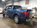 2019 Ford F150 Supercrew Blue vin: 1FTEW1E43KFC42576