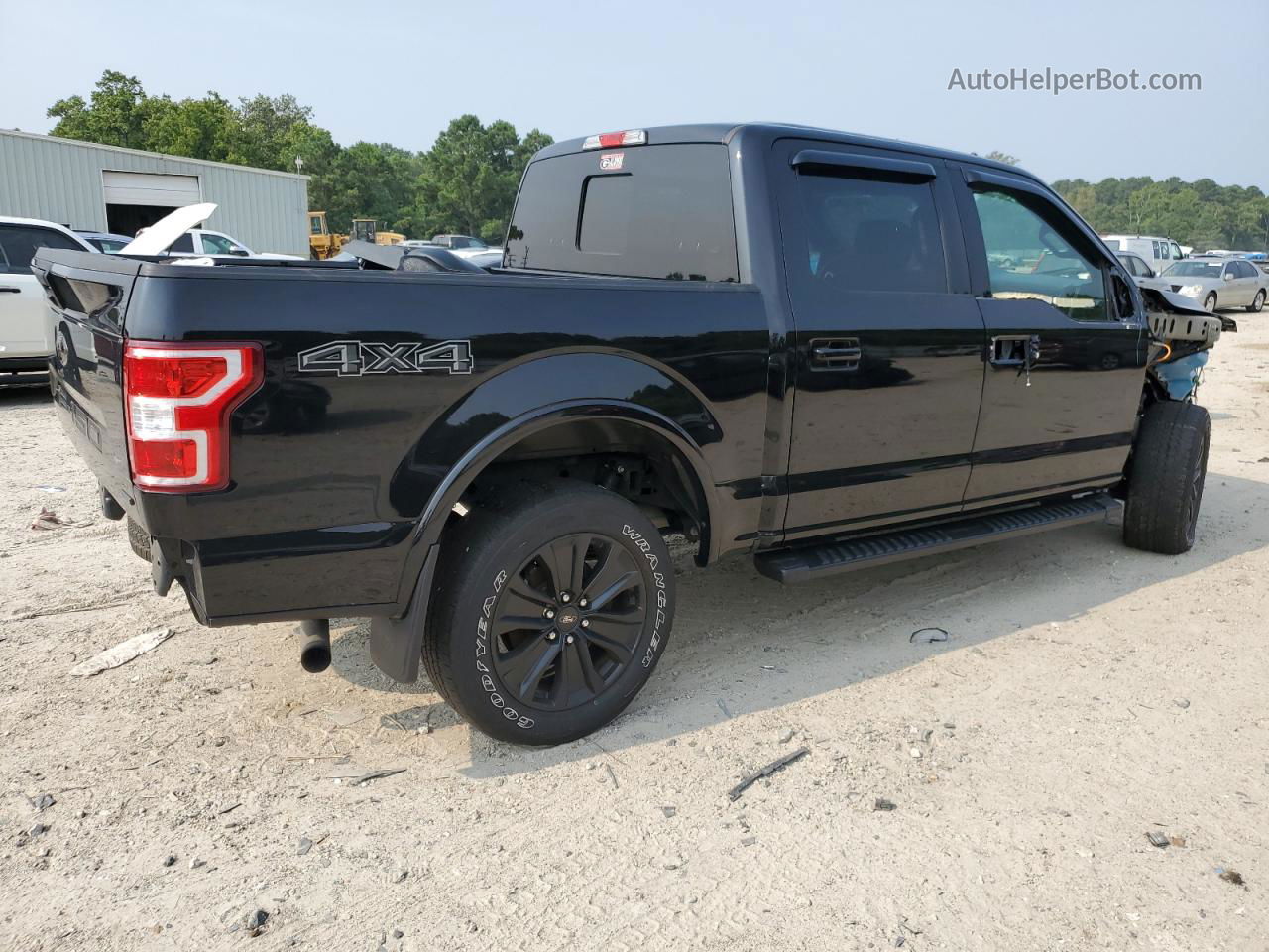 2020 Ford F150 Supercrew Black vin: 1FTEW1E43LFA93300