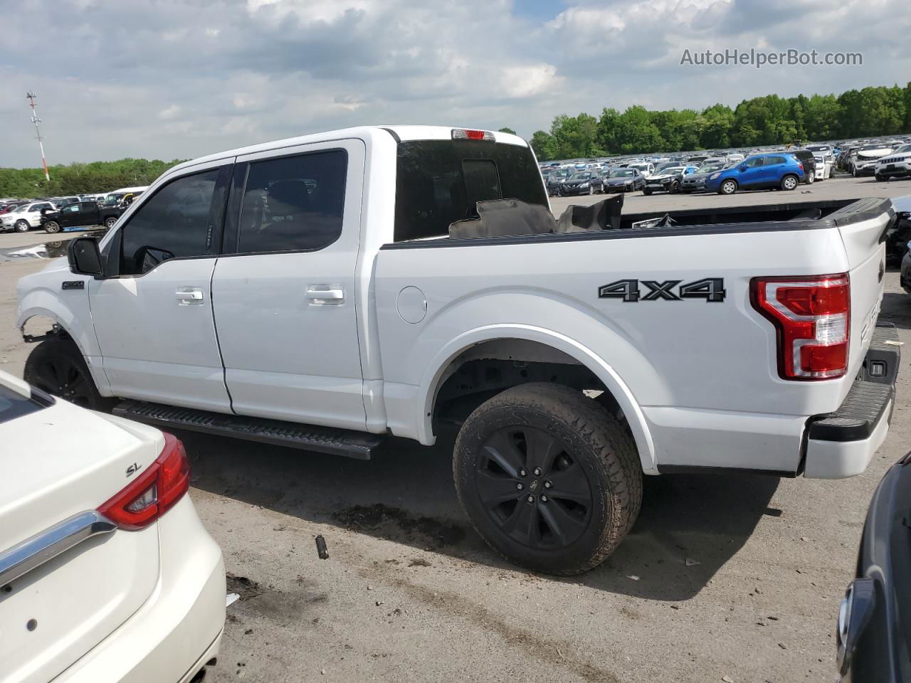 2020 Ford F150 Supercrew White vin: 1FTEW1E43LFB41264