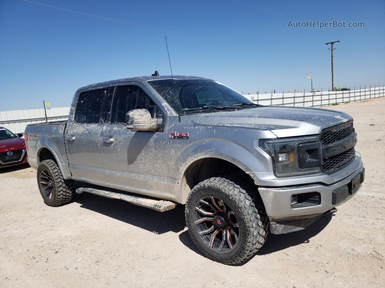 2020 Ford F150 Supercrew Silver vin: 1FTEW1E43LKD66078