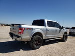 2020 Ford F150 Supercrew Silver vin: 1FTEW1E43LKD66078