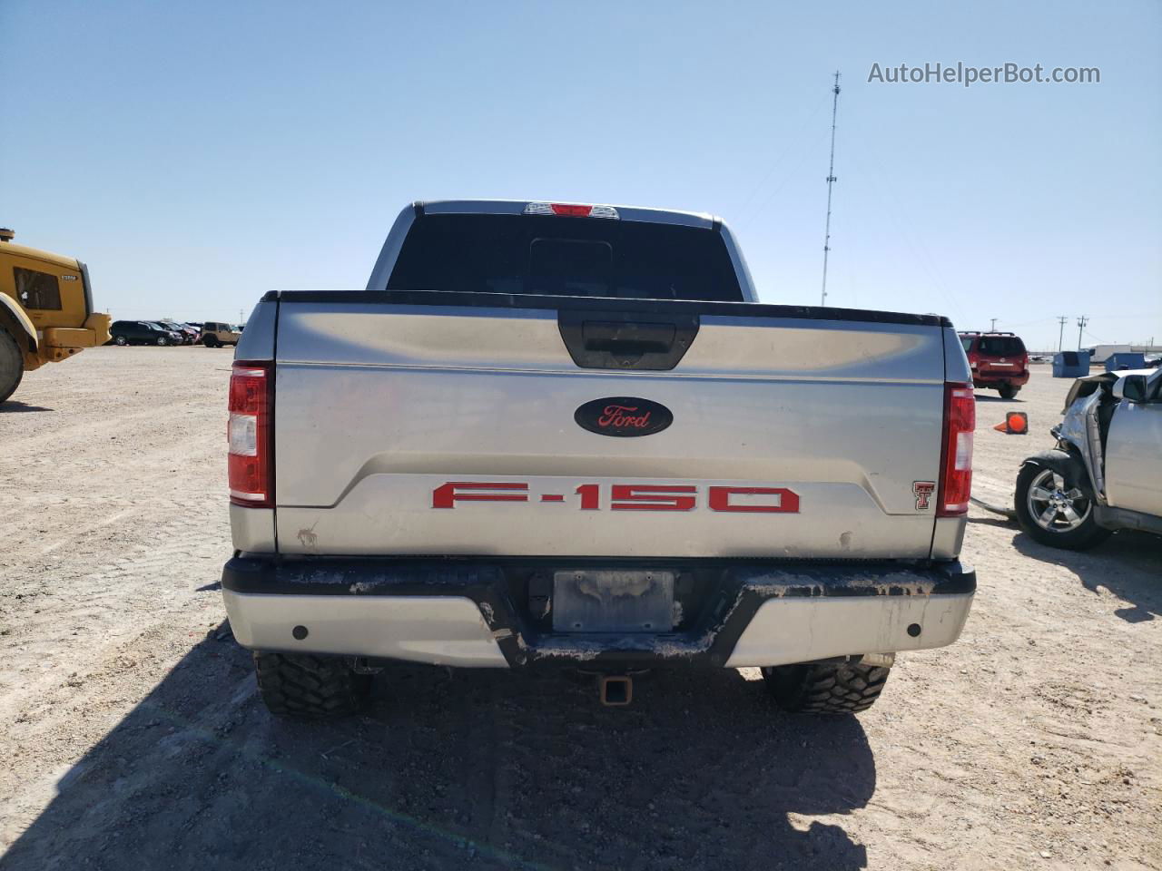 2020 Ford F150 Supercrew Silver vin: 1FTEW1E43LKD66078