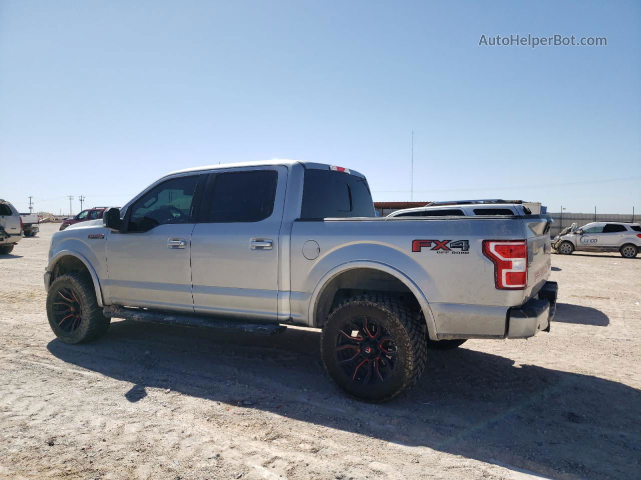 2020 Ford F150 Supercrew Silver vin: 1FTEW1E43LKD66078