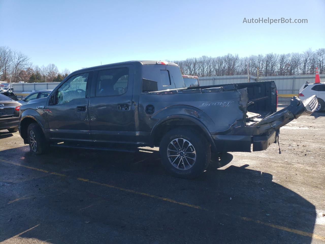 2020 Ford F150 Supercrew Charcoal vin: 1FTEW1E43LKF38299