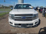 2019 Ford F-150 Platinum White vin: 1FTEW1E44KFA15414