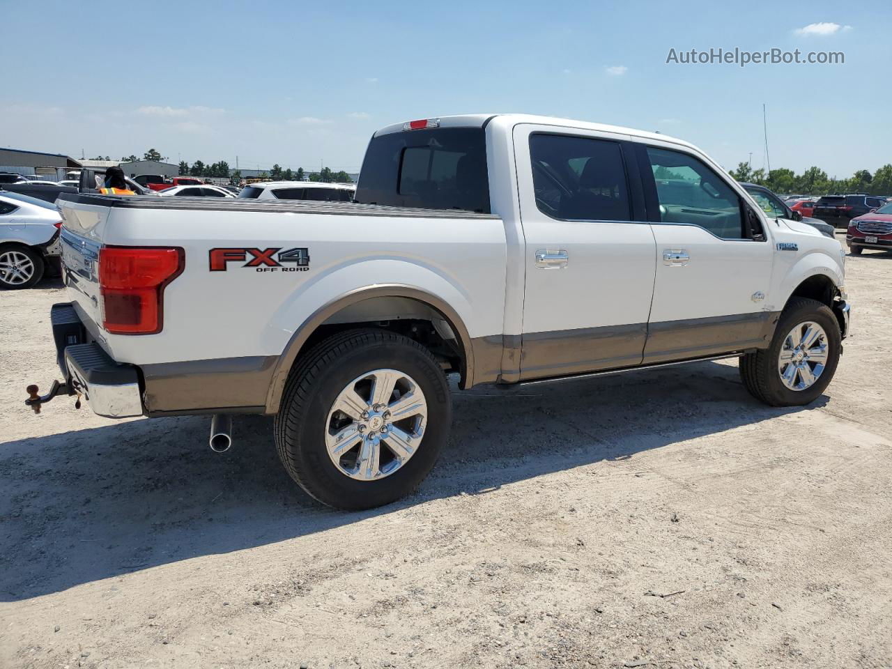 2019 Ford F150 Supercrew Белый vin: 1FTEW1E44KFB32958