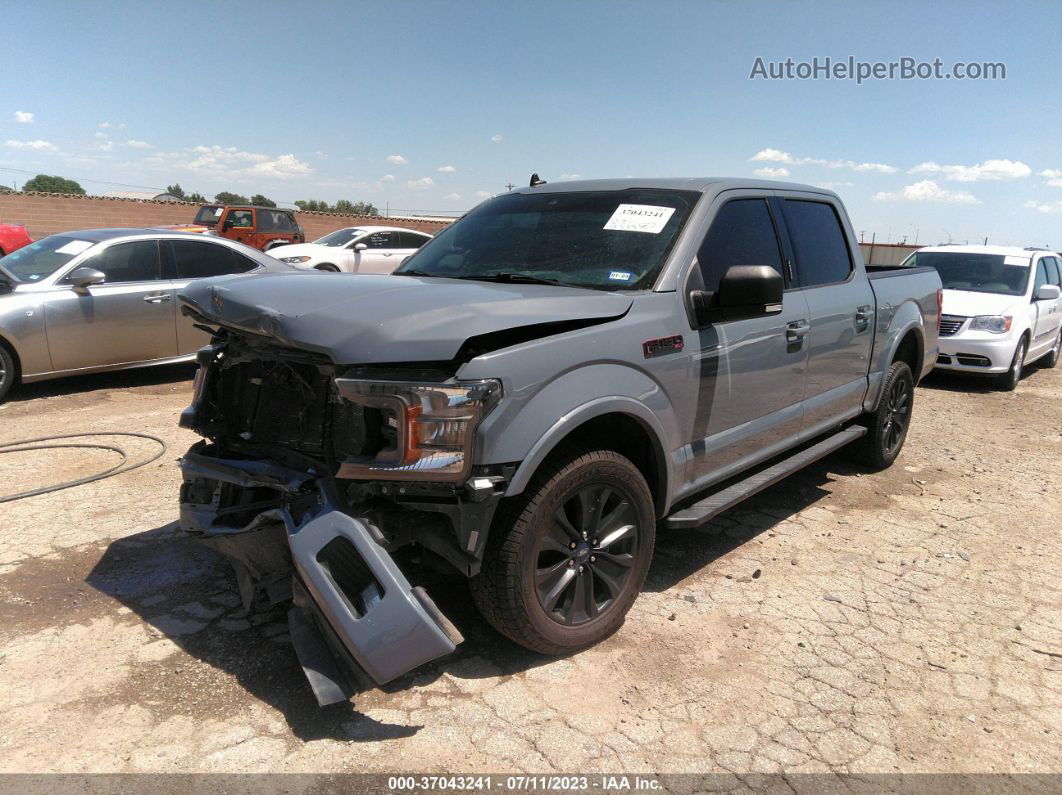 2019 Ford F-150 Xl/xlt/lariat Gray vin: 1FTEW1E44KFC31778