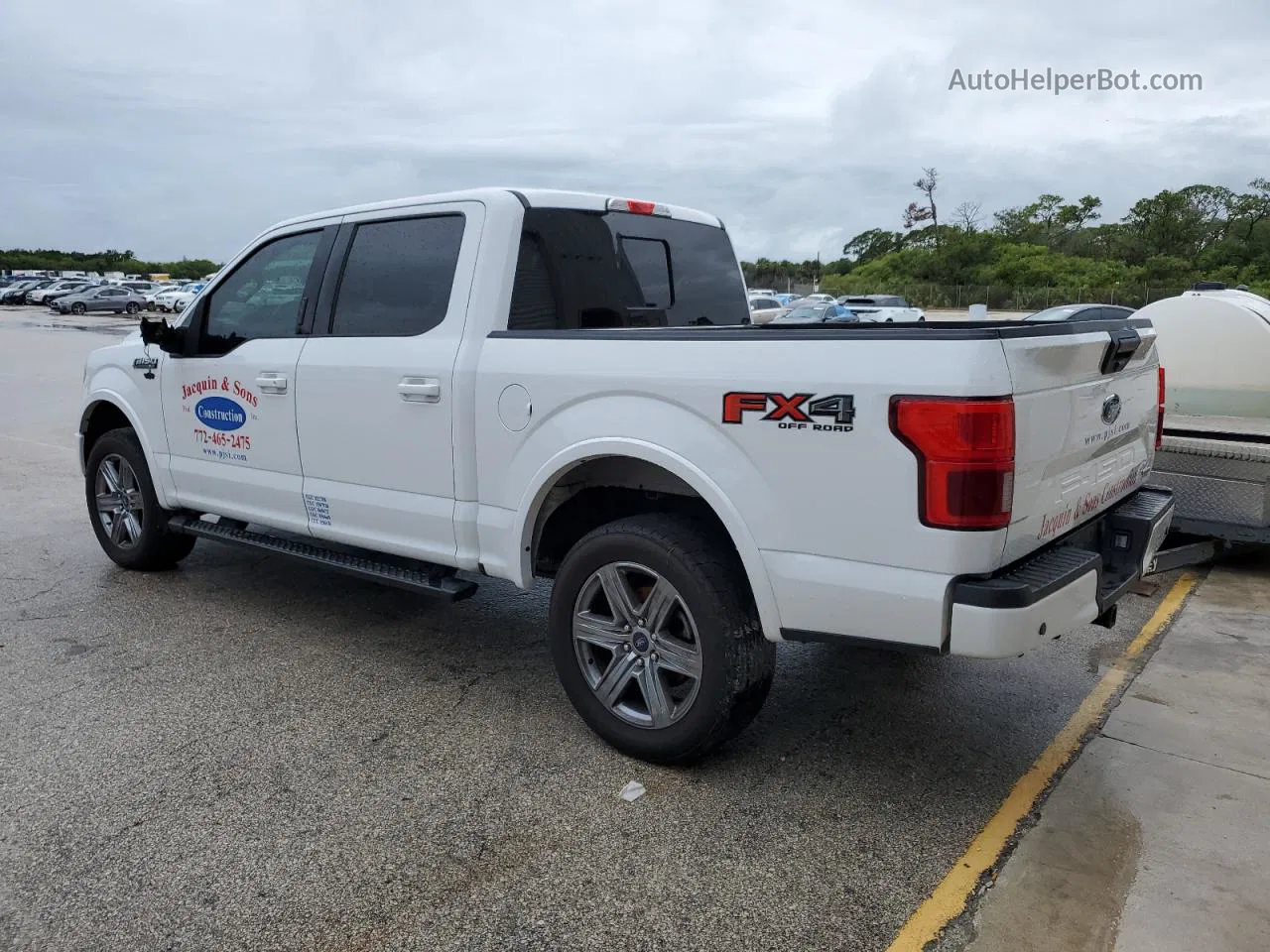 2019 Ford F150 Supercrew Белый vin: 1FTEW1E44KFC79216