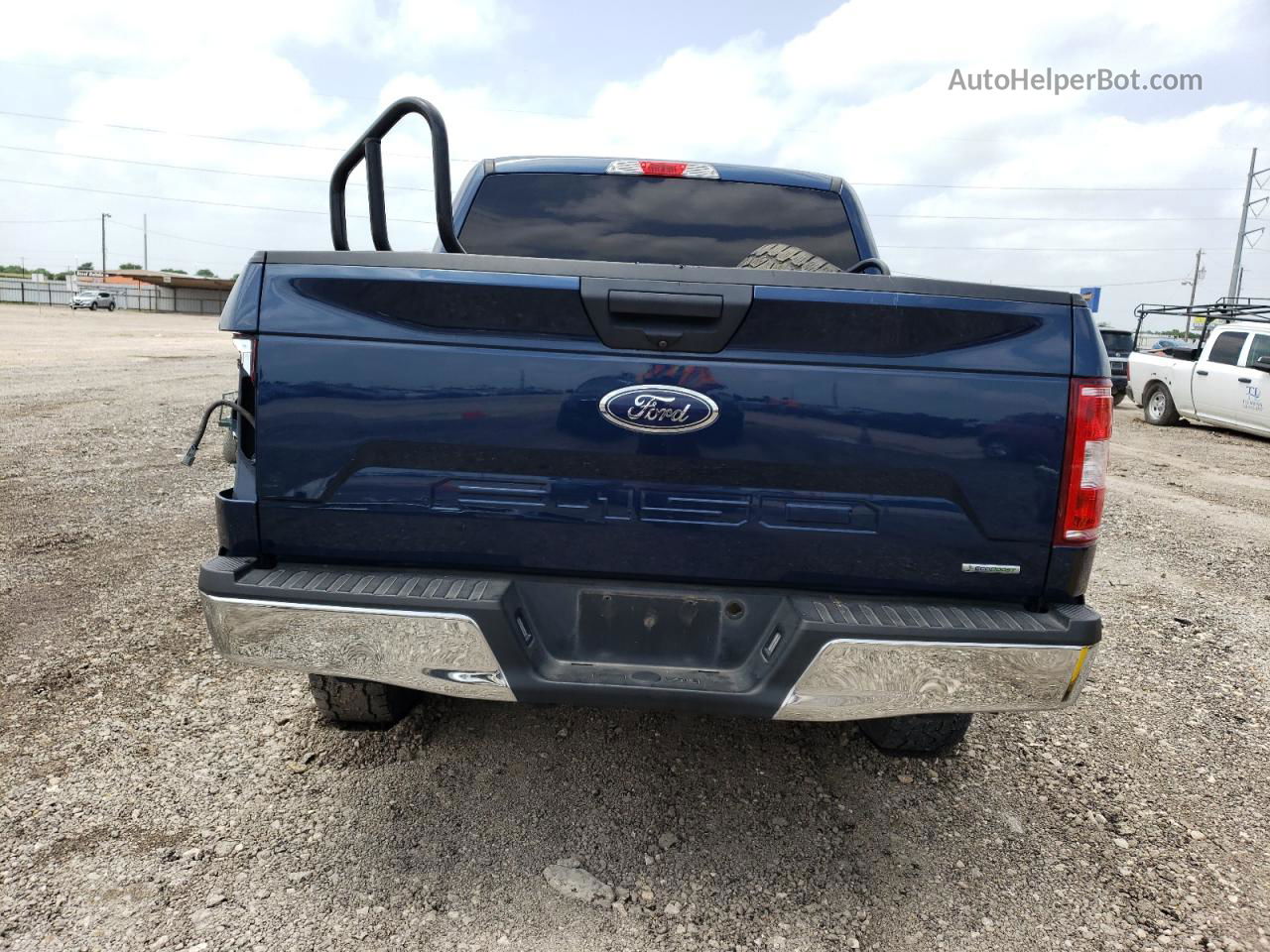 2019 Ford F150 Supercrew Синий vin: 1FTEW1E44KKD75063