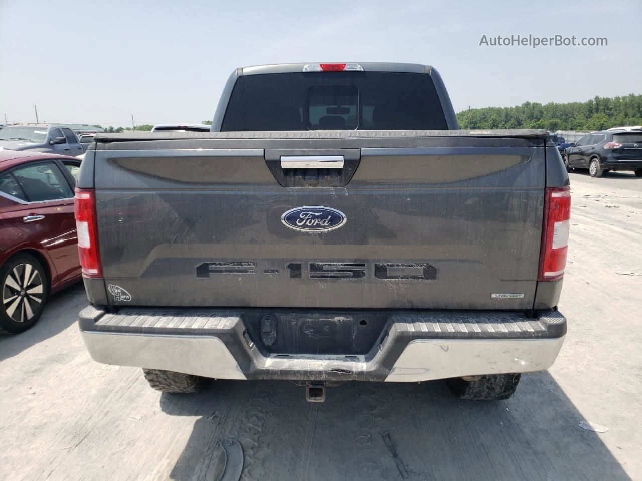 2020 Ford F150 Supercrew Gray vin: 1FTEW1E44LFA06438