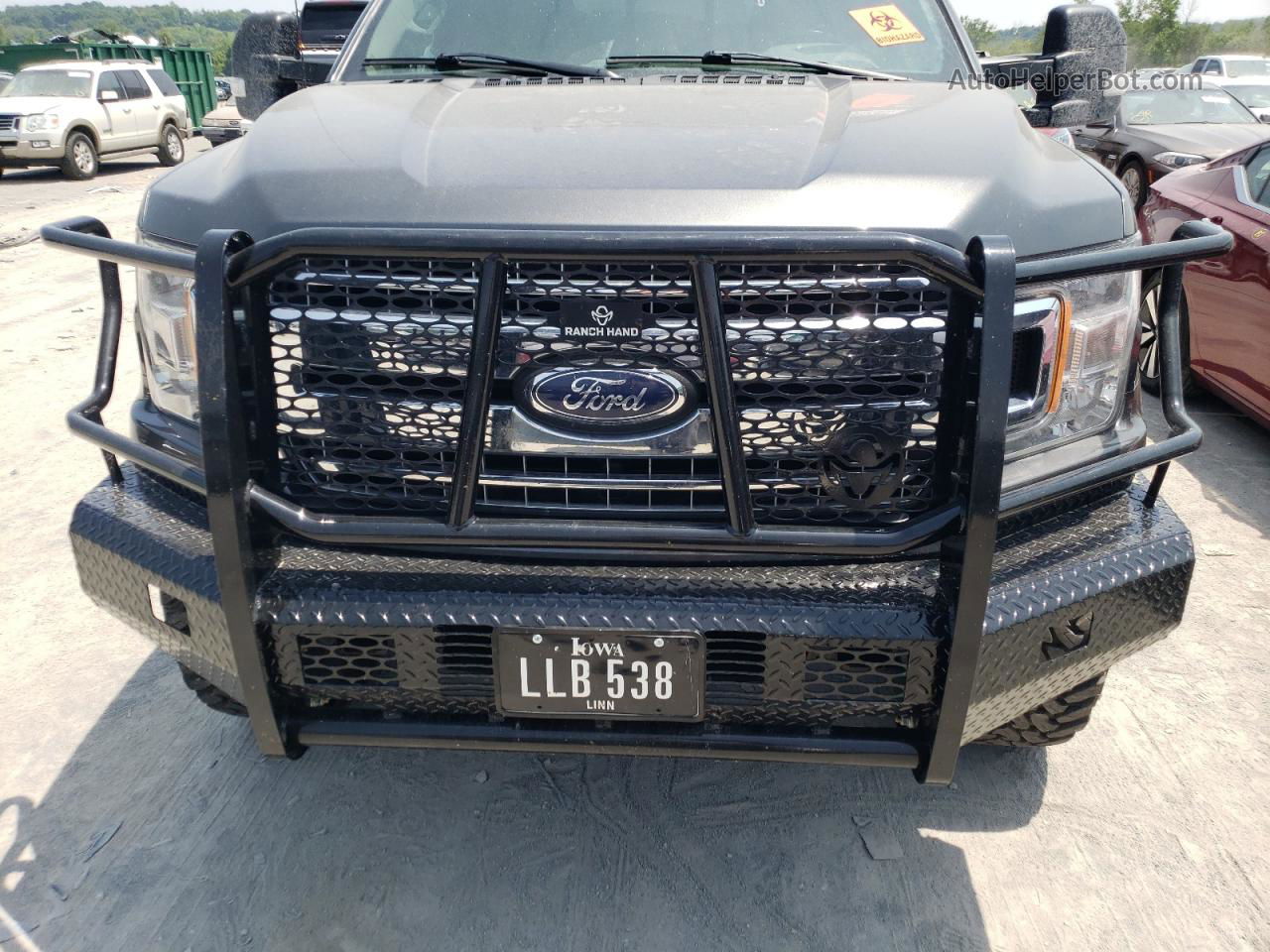 2020 Ford F150 Supercrew Gray vin: 1FTEW1E44LFA06438