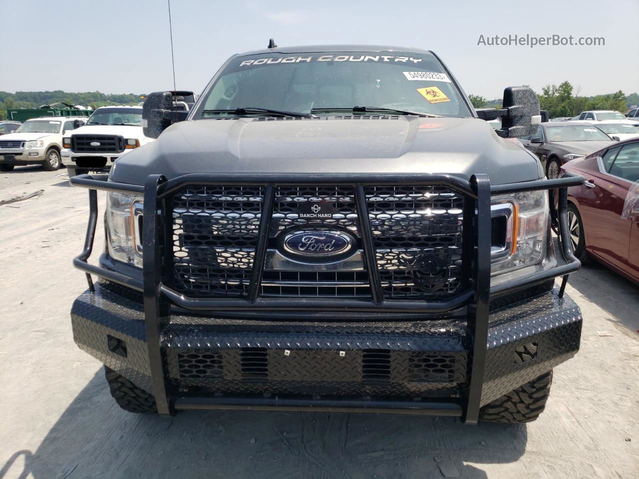 2020 Ford F150 Supercrew Gray vin: 1FTEW1E44LFA06438