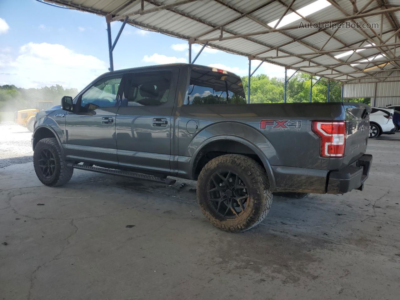 2019 Ford F150 Supercrew Серый vin: 1FTEW1E45KFC95604