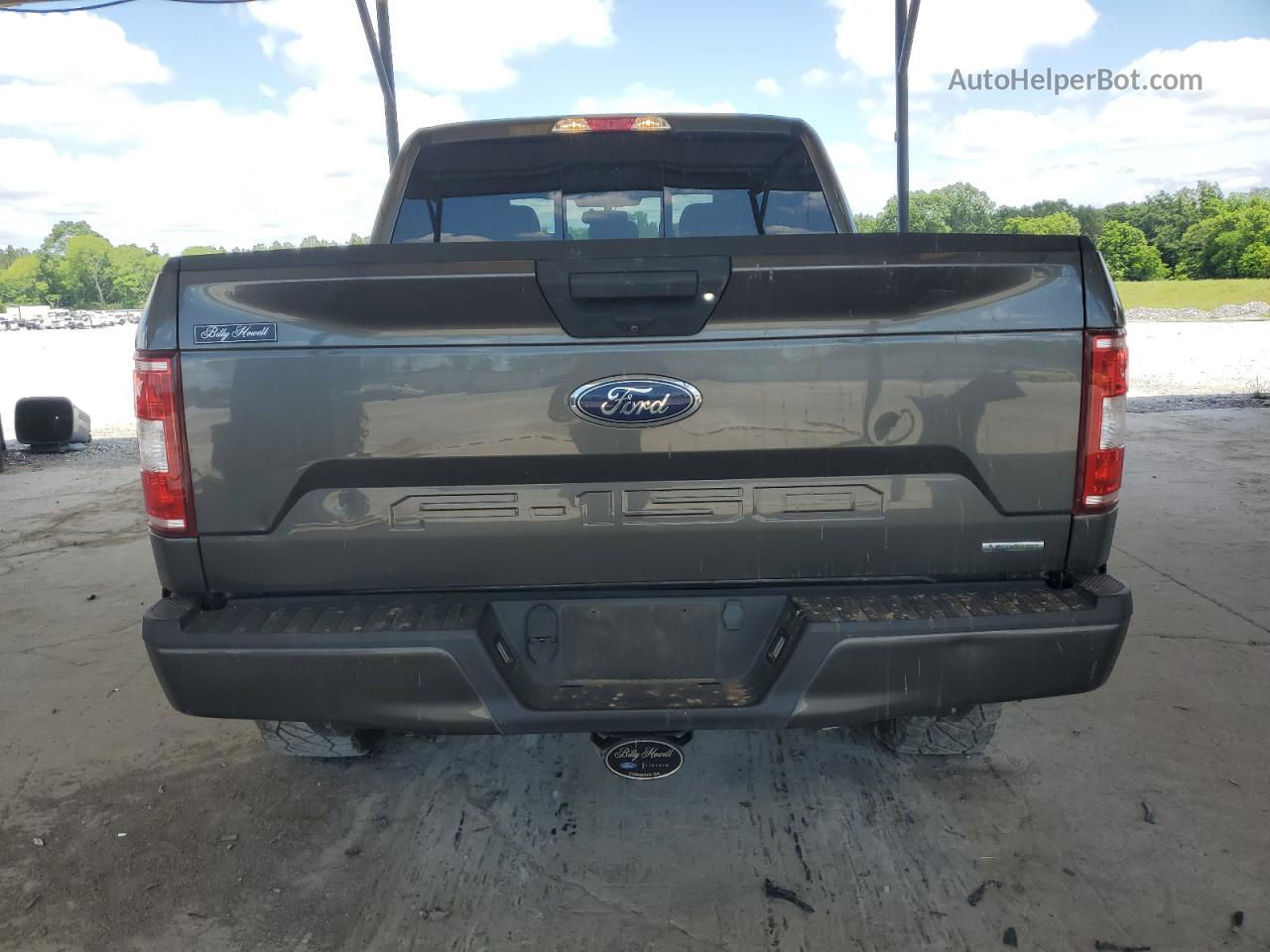 2019 Ford F150 Supercrew Gray vin: 1FTEW1E45KFC95604